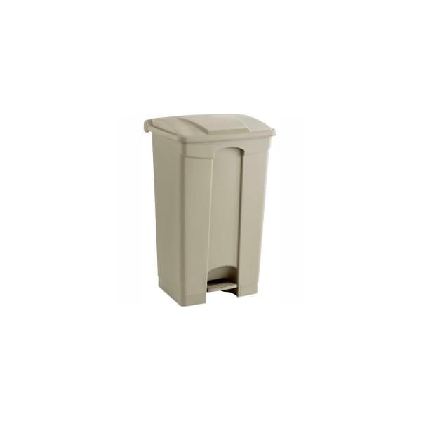 Safco Safco Plastic Step-On Receptacle- 23 Gallon Beige - 9923TN 9923TN - main